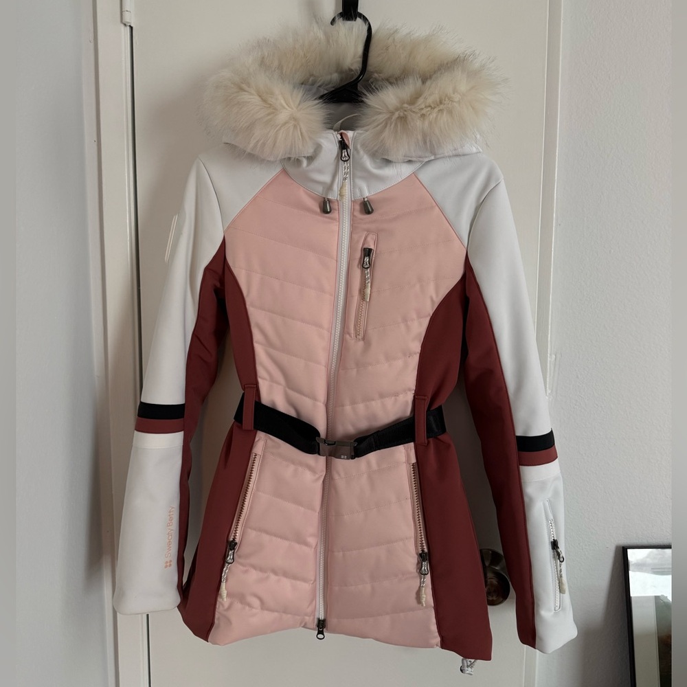 Sweaty Betty method soft shell ski snow jacket